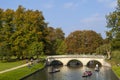 Trinity Bridge in Cambridge Royalty Free Stock Photo