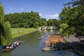 Trinity Bridge in Cambridge Royalty Free Stock Photo