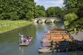 Trinity Bridge in Cambridge Royalty Free Stock Photo