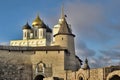 The Trinity Cathedral located since 1589 in Pskov Royalty Free Stock Photo