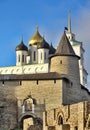 The Trinity Cathedral located since 1589 in Pskov Royalty Free Stock Photo