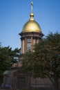 Trinity chapel near the Trinity Square in Saint Petersburg