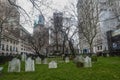 Trinity Church Cemetery Royalty Free Stock Photo