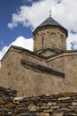 Trinity Church at Mount Kazbek podnlzhiya. Orthodoxy, Royalty Free Stock Photo