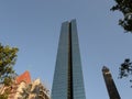 Trinity Church, John Hancock Tower, Copley Square Fountain, Copley Square, Boston, Massachusetts, USA