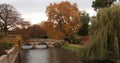 Trinity College Bridge,Cam River Royalty Free Stock Photo