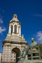 Trinity College. Campanile . Dublin. Ireland Royalty Free Stock Photo