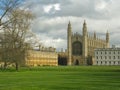 Trinity College Chapel Cambridge from the Backs