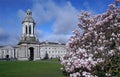 Trinity College, Dublin, view of the old central campanile