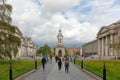 Trinity College Entrance Walkway in Dublin