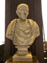 Trinity College Library Bust of Cicero Royalty Free Stock Photo