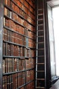 Trinity college library dublin ireland Royalty Free Stock Photo