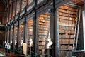 Trinity college library dublin ireland Royalty Free Stock Photo