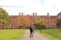 Trinity College in Dublin - Ireland elite educational university - Dublin tourism Royalty Free Stock Photo