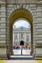 Trinity College. Regent House. Clock . Dublin. Ireland Royalty Free Stock Photo