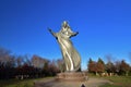 Trinity heights sioux city shrine statue Mary Royalty Free Stock Photo