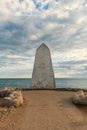 The Trinity House Obelisk or the Trinity House Landmark, located at Portland Bill