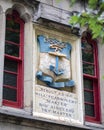 Trinity House Plaque in Newcastle upon Tyne, UK