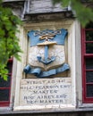 Trinity House Plaque in Newcastle upon Tyne, UK