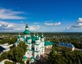 Trinity-Ilna Monastery of Chernihiv from the belfry