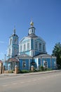 Trinity Lavra of St. Sergius - the largest Orthodox male monastery in Russia Royalty Free Stock Photo