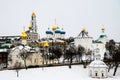 The Trinity Lavra of St. Sergius - a Russian monastery in Sergiev Posad, RUssia Royalty Free Stock Photo