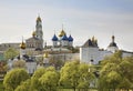 Trinity Lavra of St. Sergius in Sergiyev Posad. Russia Royalty Free Stock Photo