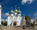 Trinity Lavra of St. Sergius. Sergiyev Posad, Russia Royalty Free Stock Photo