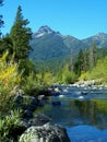 Trinity River, Trinity Alps Royalty Free Stock Photo