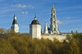 Trinity-Sergey lavra monastery in town Sergiev Posad in Moscow r Royalty Free Stock Photo