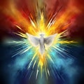 Trinity Sunday: An Image That Represents the Holy Trinity Royalty Free Stock Photo