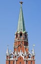 The Trinity Troitskaya Tower, Moscow Kremlin Royalty Free Stock Photo