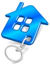 Trinket house blue Royalty Free Stock Photo