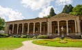 Trinkhalle ,pump house in the Kurhaus Royalty Free Stock Photo