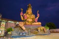 Giant statue of Shiva. Hindu Koneswaram Temple Royalty Free Stock Photo