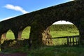 Trio of Arches Under and Aqueduct on Sao Miguel