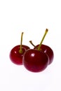 Trio of cherries
