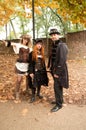 Steampunk trio at Lucca Comics and Games 2017