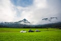 Trip with cars in Austria Alps
