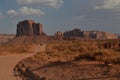 A trip in the Navajo Nation`s Monument Valley Park Arizona-Utah - USA Royalty Free Stock Photo