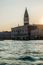 Trip on Grand Canal in Venice Royalty Free Stock Photo