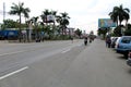 A trip from the kudus city to the city of pati in Central Java, Indonesia