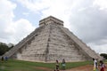 Trip to Mexico Mayan art Pyramid Cave where sacrifices were performed Royalty Free Stock Photo