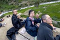 Trip to Tibet by bike Royalty Free Stock Photo