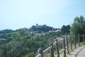 Stupendous medieval villages on the Tuscan hills Royalty Free Stock Photo