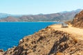 Unpaved road to Balos