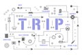 Trip word concepts banner. Car preparation for travel. Service vehicle auto infographics. Presentation, website. UI UX idea.