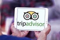 TripAdvisor company logo Royalty Free Stock Photo