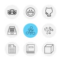 tripadvisor, smiley, github , drive , social , media , hardware Royalty Free Stock Photo