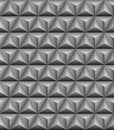 Tripartite pyramid gray seamless texture